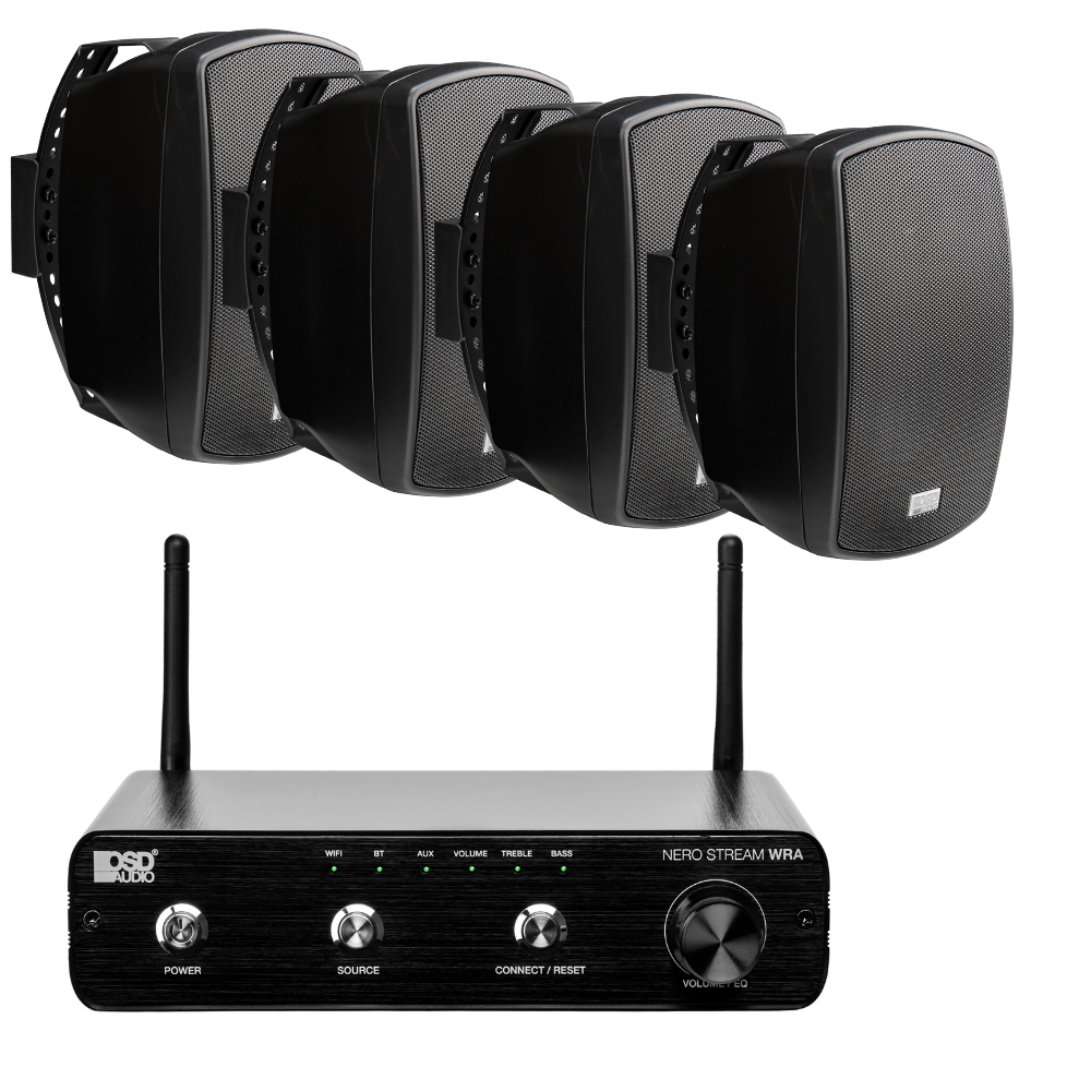 プレーヤー SOUTHER Nero Stream WRA + 2x AP490 Bundle | Outdoor Speaker Depot